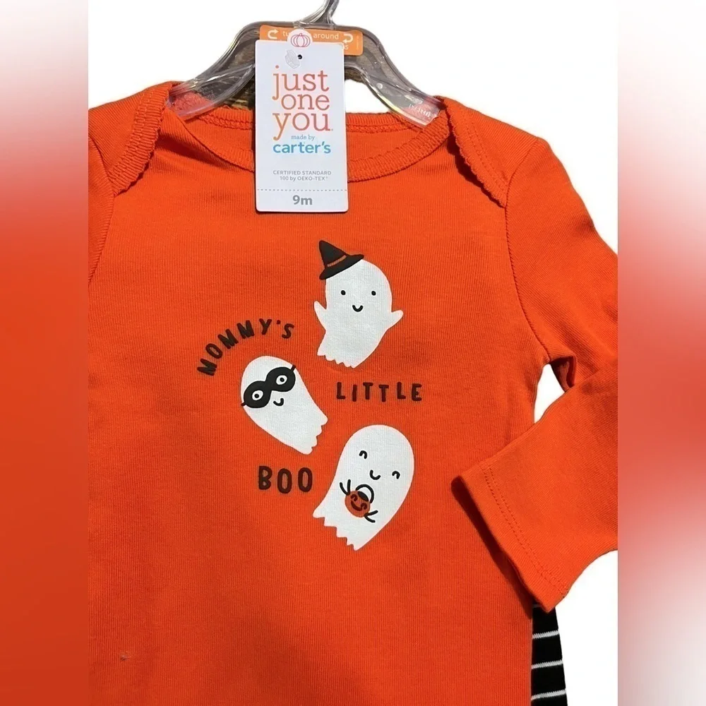 NWT Carter's Just One You Mommy's little Boo Halloween 2 Piece SZ 9M